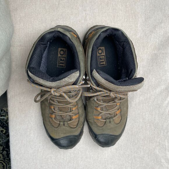 Oboz Womens Hiking Boots Size 10W Bridger Premium Mid B-DRY Dark Oak Shoes - Picture 9 of 12